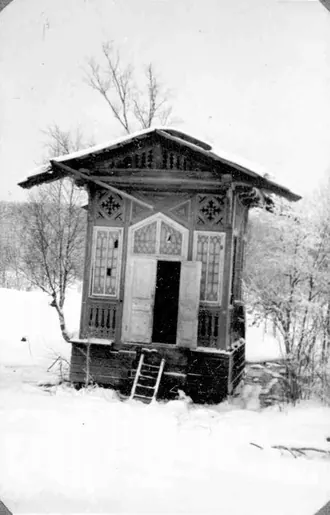 Закрытый павильон над источником минеральных вод (Марциальные Воды)