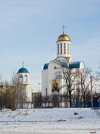Успенская церковь на Малой Охте