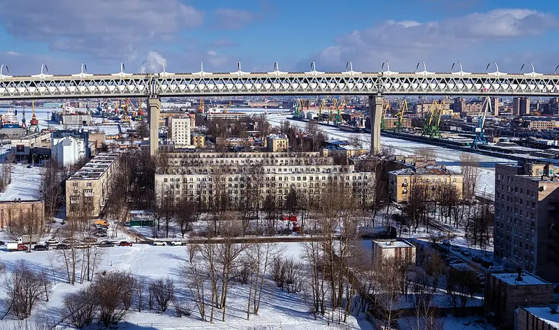 Двухъярусный мост через Морской канал