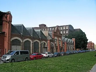 Здания Петербургского вагоностроительного завода