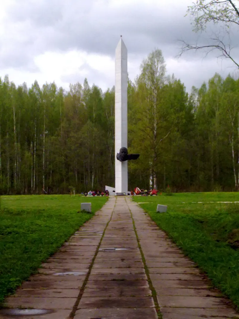 Место гибели Александра Матросова
