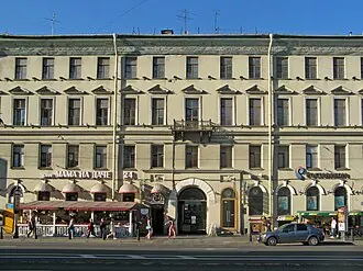 Дом О. П. Кушелевой