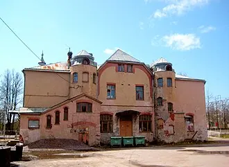 Здание железнодорожной станции Парголово