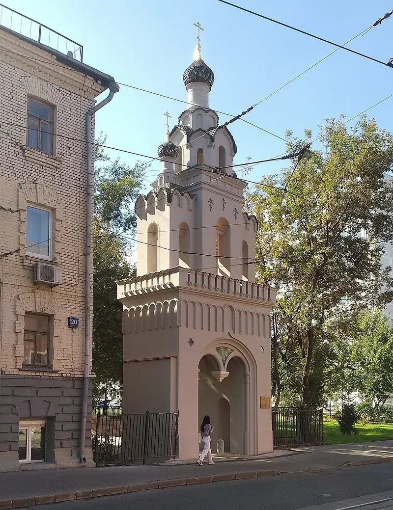 Колокольня старообрядческого храма Святой Екатерины