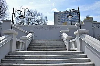 Лестница в Ленинском саду — фото 2