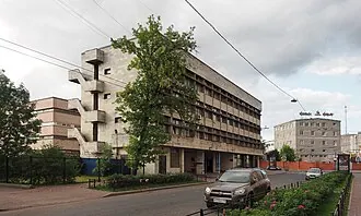 Гараж с административным корпусом