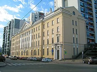 Жилое и административное здание сооружений Второй очереди Петроградского городского трамвая