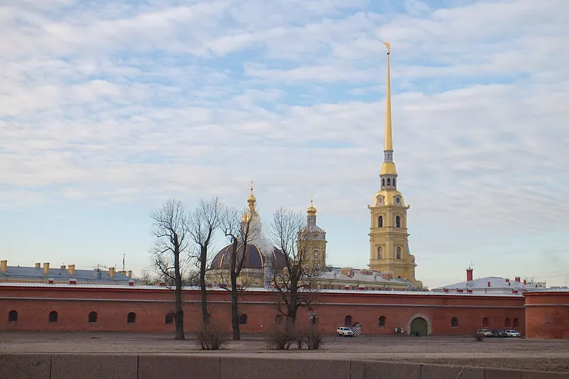 Кронверкская куртина Петропавловской крепости