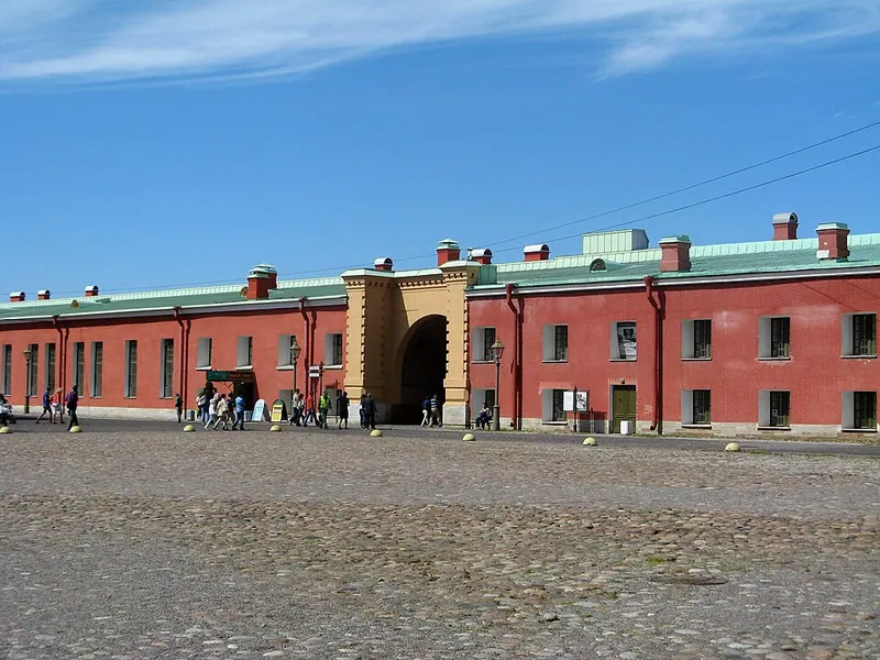Никольская куртина Петропавловской крепости