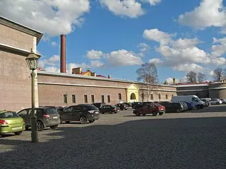 Васильевская куртина Петропавловской крепости