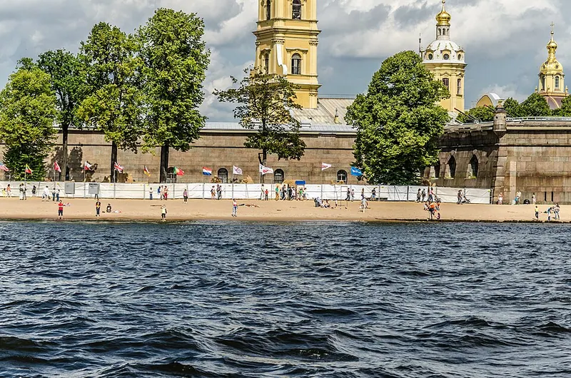 Екатерининская куртина Петропавловской крепости