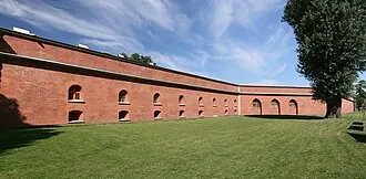 Петровская куртина Петропавловской крепости