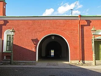 Кронверкские ворота Петропавловской крепости