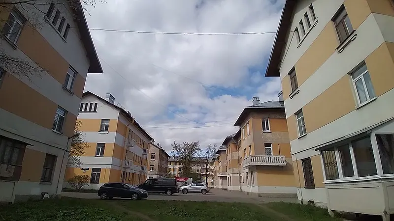 Рабочий городок при ГРЭС «Красный Октябрь»