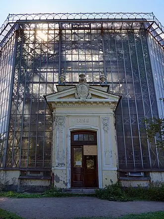 Большая Пальмовая оранжерея Ботанического сада Петра Великого