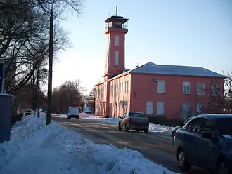 Пожарное депо начала XX века (Ярославль, проспект Авиаторов)