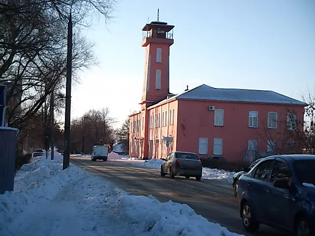 Пожарное депо начала XX века (Ярославль, проспект Авиаторов)