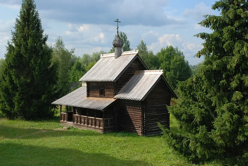Успенская церковь из деревни Никулино