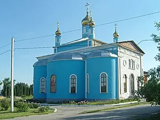 Храм в честь Иверской иконы Божьей Матери (Тёплое)