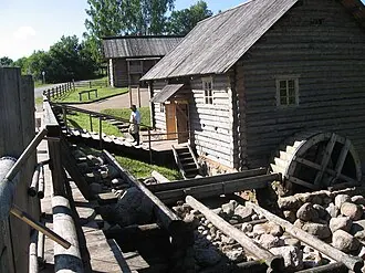 Мельница в деревне Бугрово