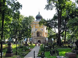 Никольское кладбище Александро-Невской лавры