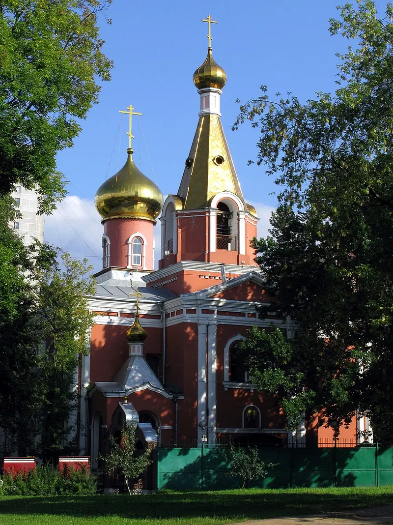 Храм Воскресения Христова на бывшем Семёновском кладбище