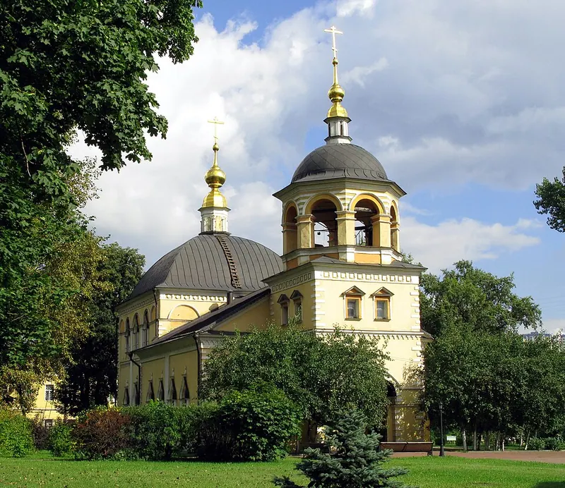Церковь Воздвижения Креста Господня на Преображенском кладбище