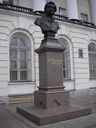 Памятник А. С. Пушкину (Пушкинский дом)