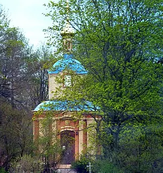 Благовещенская часовня на Кузьминском кладбище