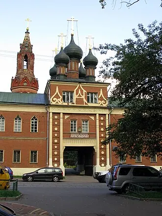 Храм Воздвижения Креста Господня в Никольском единоверческом монастыре