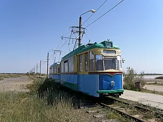 Трамвай села Молочное