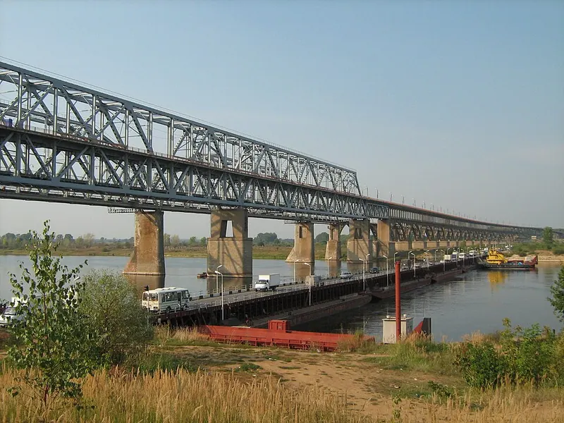 Нижегородский понтонный мост