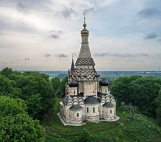 Церковь Спаса Преображения в селе Остров