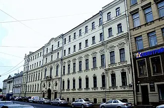 Запасной дворец и Конюшенный двор при Ново-Михайловском дворце