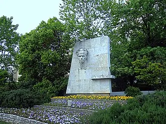 Барельеф Николая Островского (Сочи)