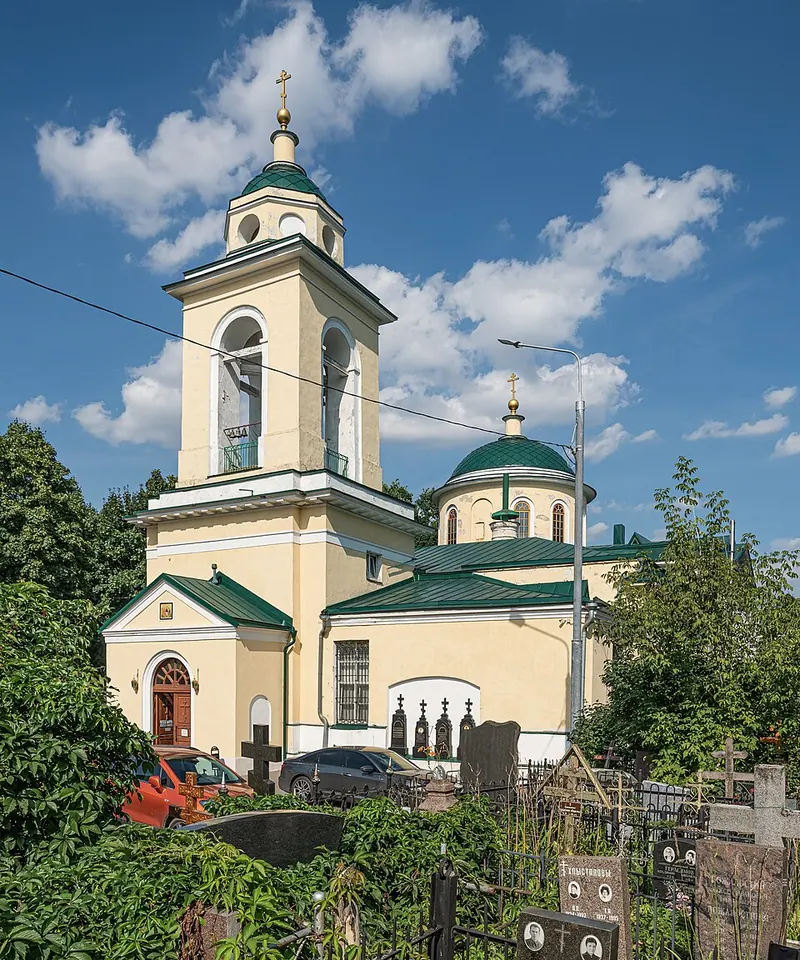 Храм Сошествия Святого Духа на Даниловском кладбище
