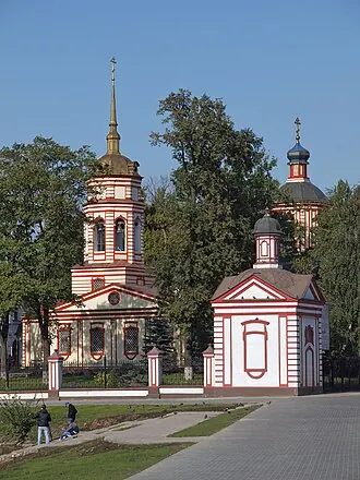 Храм Воздвижения Креста Господня в Алтуфьеве