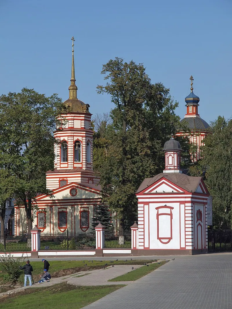 Храм Воздвижения Креста Господня в Алтуфьеве