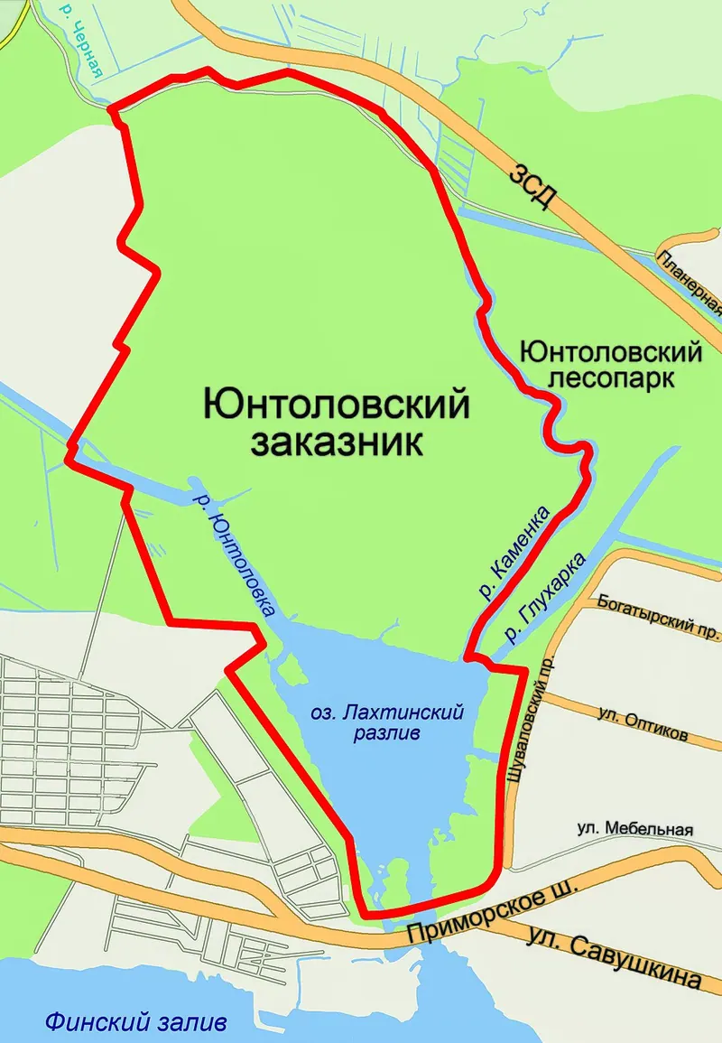 Юнтоловский заказник