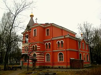 Храм Преображения Господня в Лесном