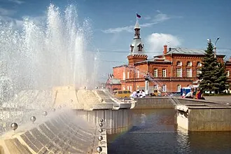 Фонтаны Омска