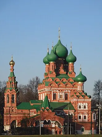 Храм Троицы Живоначальной в Останкине