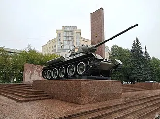 Памятник Уральскому добровольческому корпусу