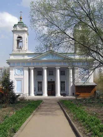 Храм Сошествия Святого Духа на бывшем Лазаревском кладбище