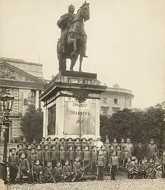 Памятник Петру I (Михайловский замок)