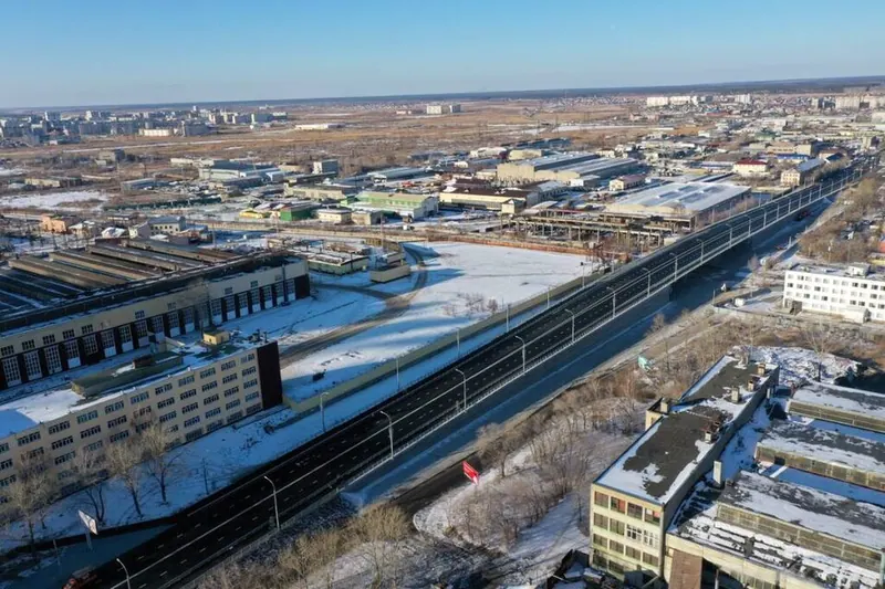 Путепровод ЖБИ (Курган)