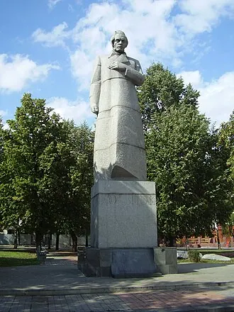 Памятник А. В. Кольцову (Воронеж, Кольцовский бульвар)