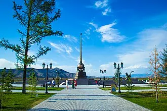 Центр Азии (обелиск) — фото 3
