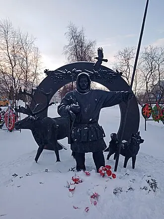 Памятник «Подвигу участников оленно-транспортных батальонов»