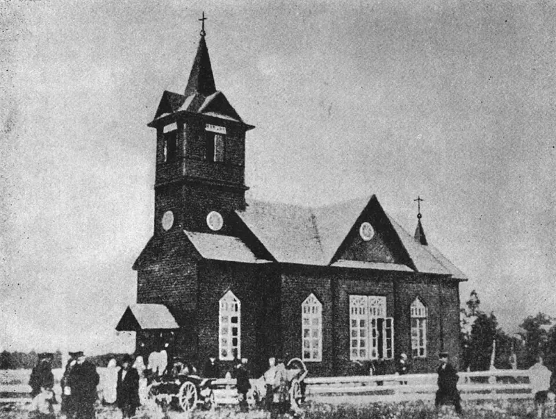 Кирха в Заозерье